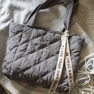Blaze Your Own Trail Quilted Shoulder Bag